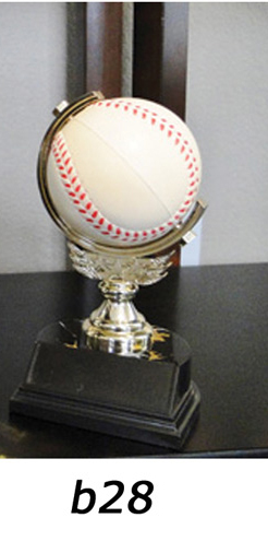 Baseball Spinning Ball Trophy – b28