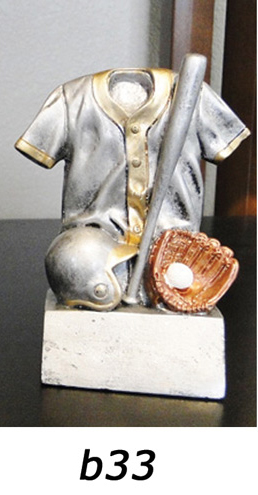 Baseball Jersey Trophy – b33