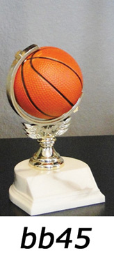 Basketball Spinning Ball Trophy – bb45