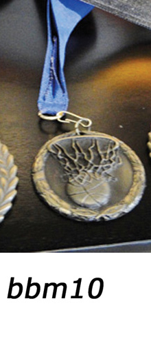 Basketball Basket Medal – bbm10