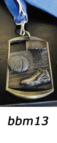 Basketball Court Medal – bbm13