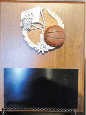 basketball plaques