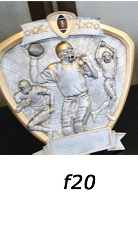 Football Trophy Plaque – f20