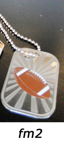 football medals dog tags