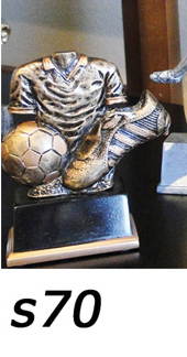 Soccer Ball & Jersey Trophy – scl70