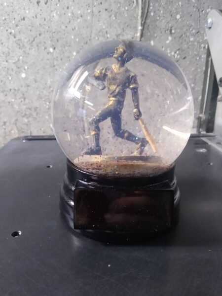 Baseball Snowglobe Trophy – b86