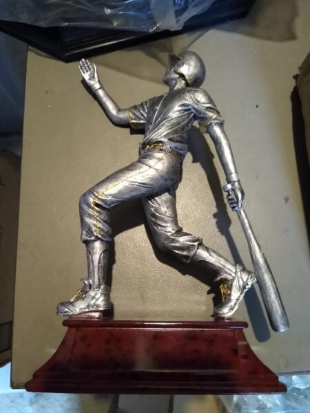 Baseball Pewter Trophy – b96