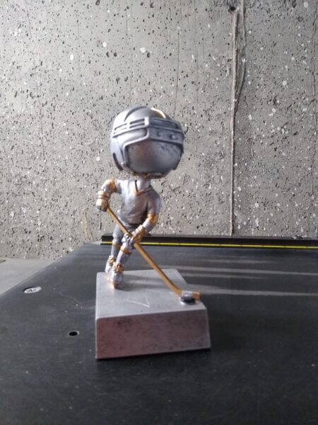 Hockey Bobblehead Trophy – h32