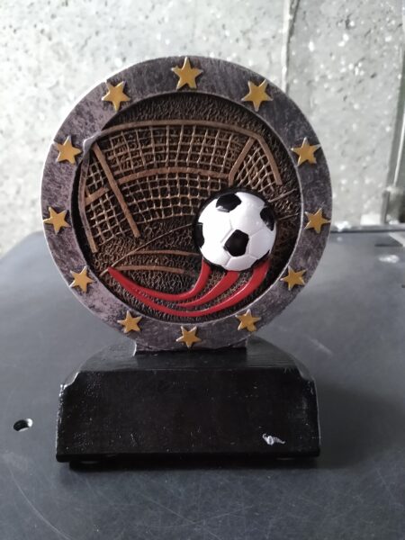 Soccer Stars Round Trophy