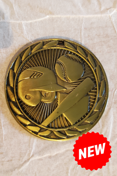 Baseball Helmet Iron Medal – bm102