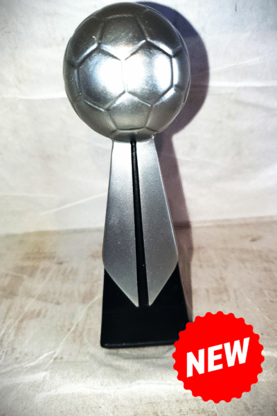 Soccer Ball Silver Victory Trophy – s104