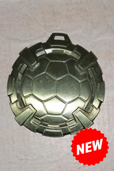 Soccer Gold Ball Carbonite Medal – sm101